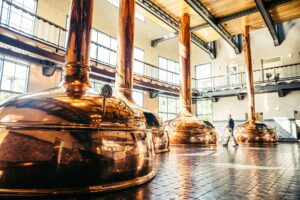 Stock image of a brewery.