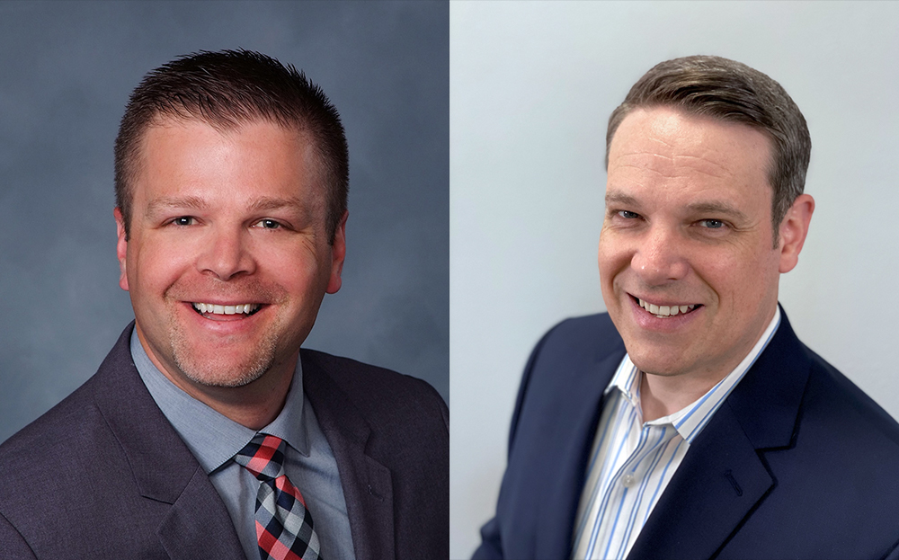 Side-by-side professional headshots of Mitch Frydrych (left) and Zac Avery (right)