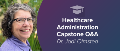 From Coursework to Real-World Impact: Understanding the Healthcare Administration Capstone Project